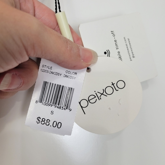 NWT Peixoto Karol Printed Scoop Neck Bikini Top Size Small - Picture 10 of 10